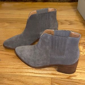 Real Leather, Real Suede Chelsea Booties